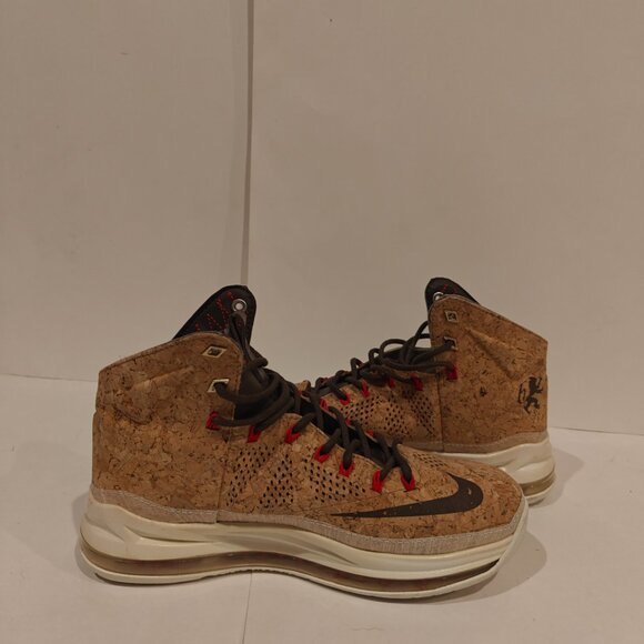 Nike LeBron 10 X EXT Cork 580890-200 Men's Size 8 US  Excellent Condition - Picture 12 of 16